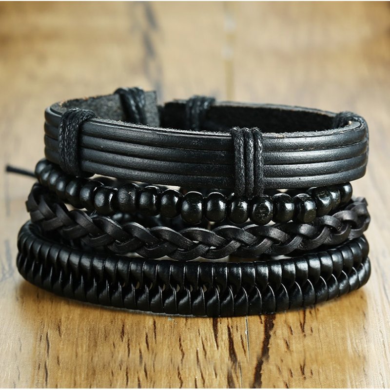 Black deals adjustable bracelet